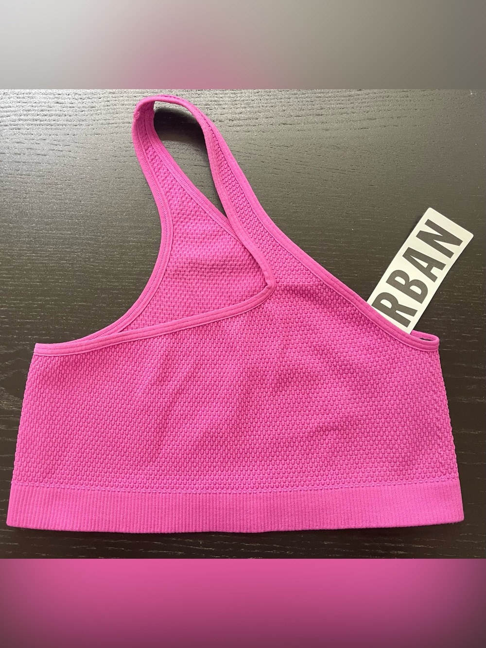 Urban Outfitters Seamless Racerback Bralette - Fuchsia Pink